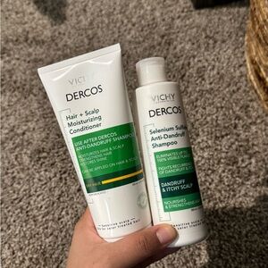 VICHY Dercos Hair & Scalp Moisturizing Conditioner and Shampoo Set
